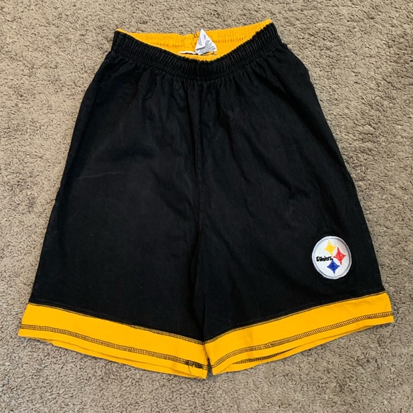 The Edge Other - Vintage Pittsburgh Steelers Cotton Shorts Small